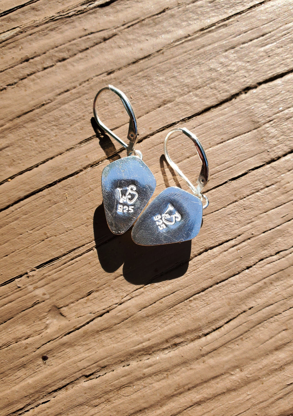 High Grade Montezuma Royston Turquoise Drop Dangle Earrings in Solid Sterling Silver
