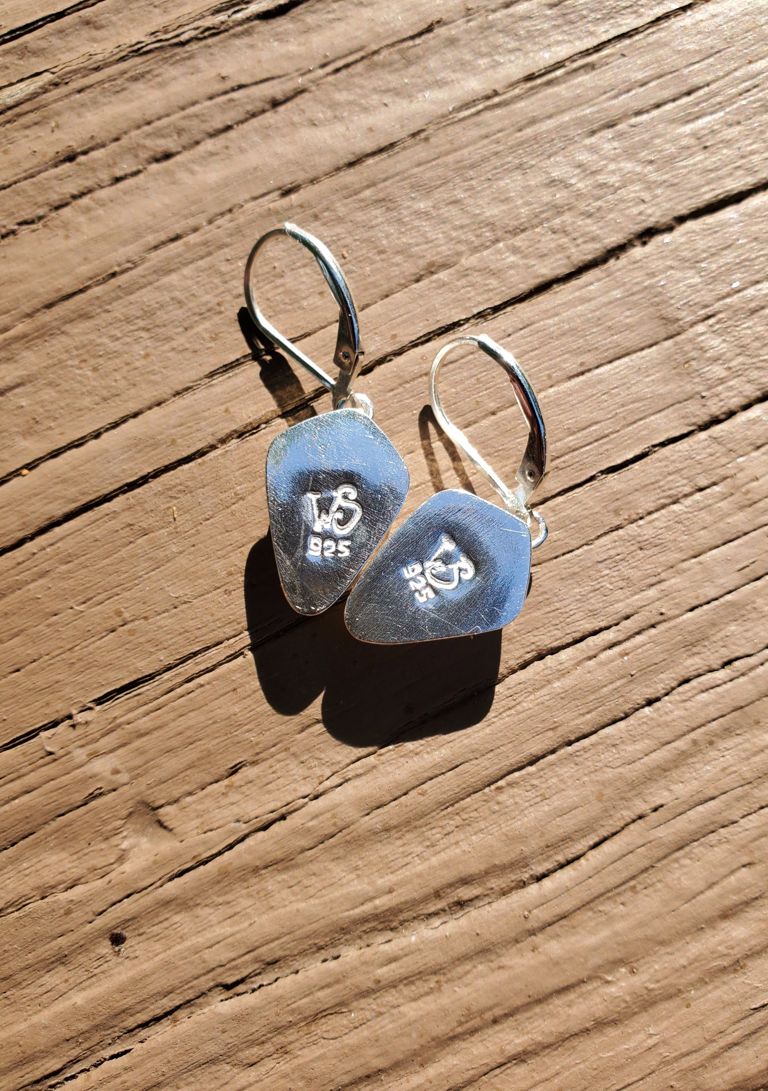 High Grade Montezuma Royston Turquoise Drop Dangle Earrings in Solid Sterling Silver