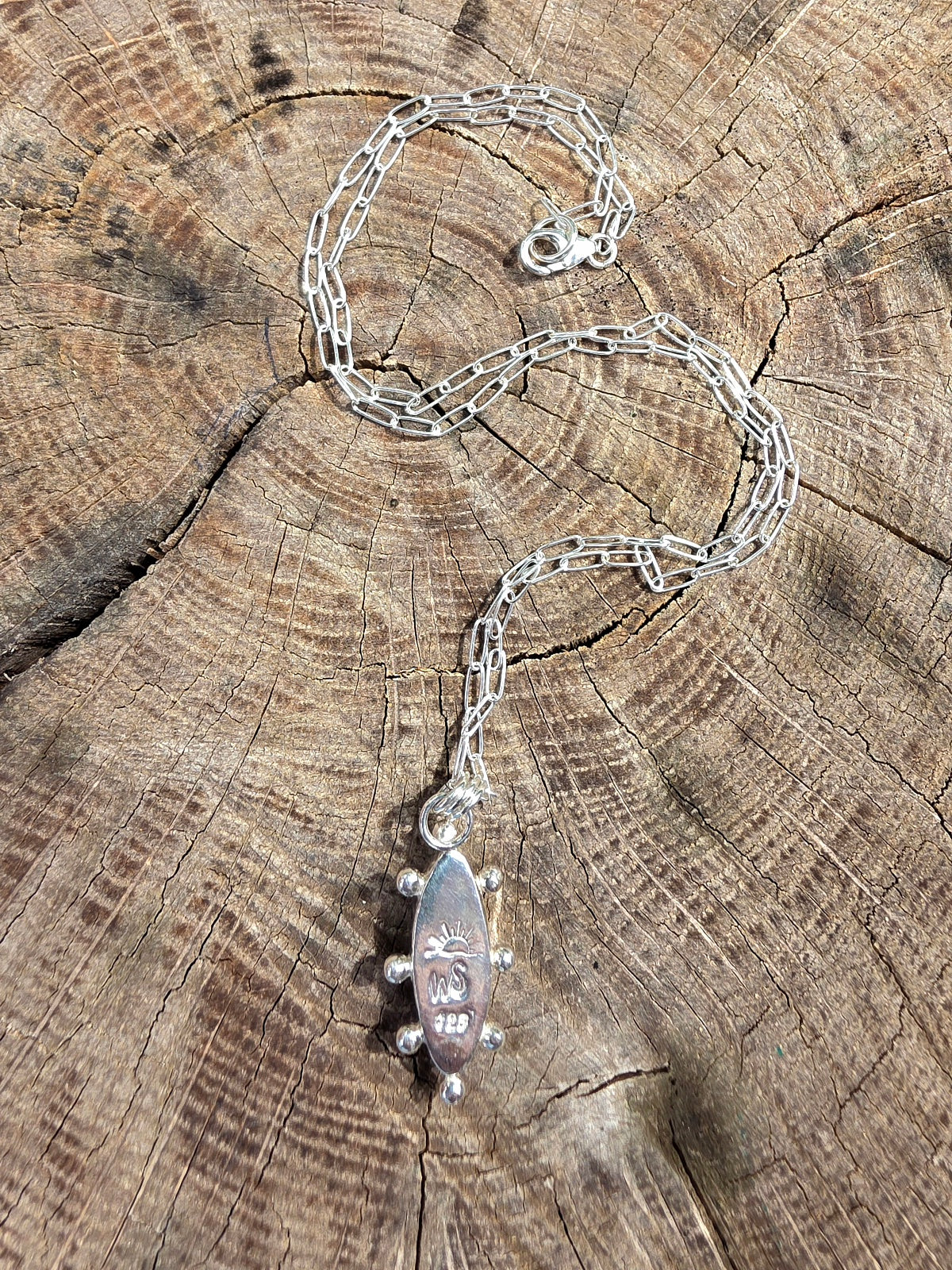 Australian Opal Fun and Colorful Statement Necklace in Solid Sterling Silver